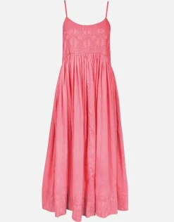 Island Nostalgia Maxi Dress - Ocean Coral