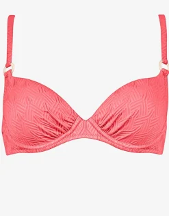 Island Nostalgia Underwired Bikini Top - Ocean Coral