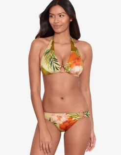 Island Tropical Rattan Ring Bikini Pant - Print
