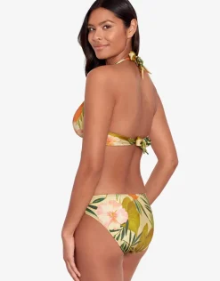 Island Tropical Rattan Ring Bikini Pant - Print