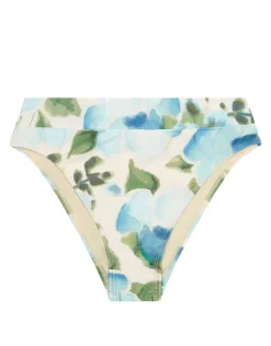 Isles Mid High Cut Bikini Pant - Watercolour