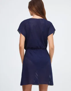 Isola Beach Dress - Navy