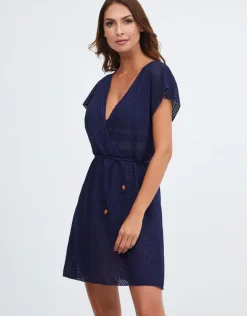 Isola Beach Dress - Navy