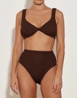 Jamie Bikini Set - Metallic Chocolate