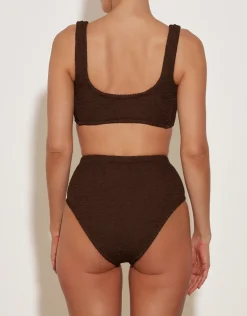 Jamie Bikini Set - Metallic Chocolate
