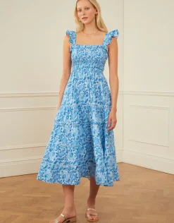 Jessica Dress - Azure Rose