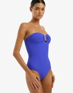 Jetset Bandeau Swimsuit - Sapphire