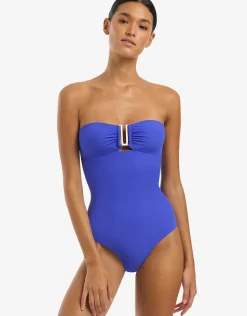 Jetset Bandeau Swimsuit - Sapphire