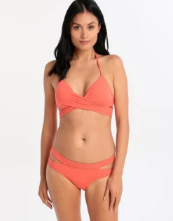 Jetset Crossover Top - Coral