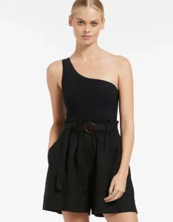 Jetset High Waist Short - Black