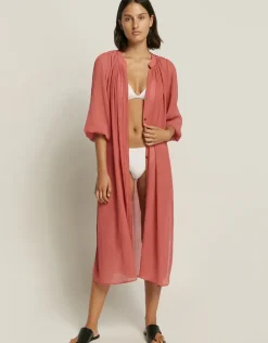 Jetset Maxi Shirt Dress - Sienna