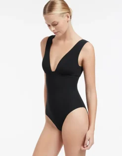 Jetset Plunge Swimsuit - Black
