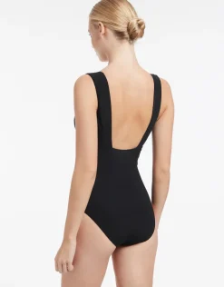 Jetset Plunge Swimsuit - Black