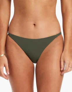 Jetset Skinny Side Hipster Bikini Pant - Olive