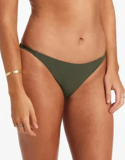 Jetset Skinny Side Hipster Bikini Pant - Olive