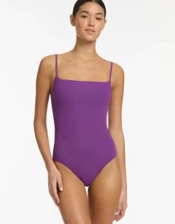 Jetset Tank Swimsuit - Amethyst