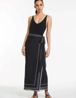 Jetset Tie Sarong - Black