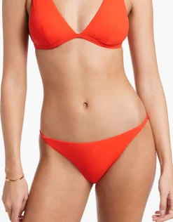 Jetset Tri Bikini Top - Fiamma Red