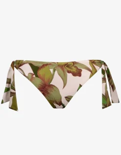 Journey Tie Side Bikini Pant - Cream Reed