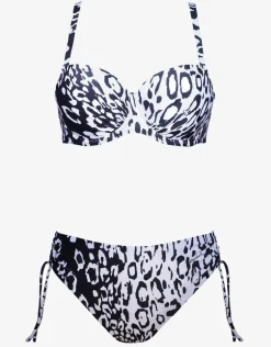 Kalina Underwired Bikini Set - Black and White