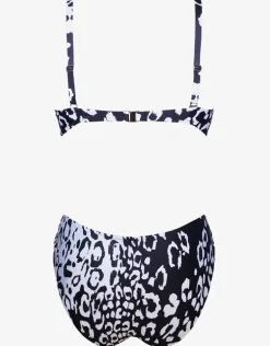 Kalina Underwired Bikini Set - Black and White