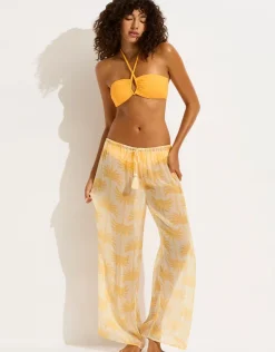 Kasbah Beach Pants - Ecru