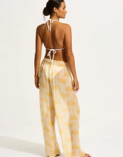 Kasbah Beach Pants - Ecru