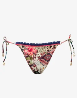 Leo Allures Tie Side Bikini Pant - Wild Tropics
