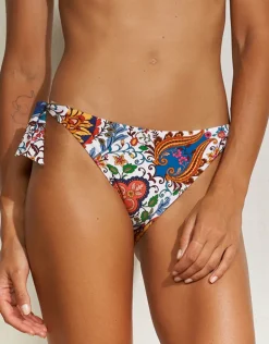 Libertine Tie Side Bikini Pant - Vibrant White