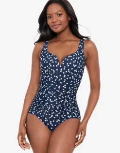 Luminaire Cherie Swimsuit - Navy Spot