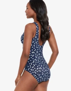 Luminaire Cherie Swimsuit - Navy Spot