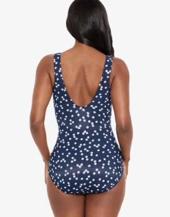 Luminaire Cherie Swimsuit - Navy Spot