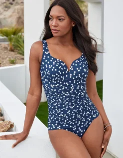 Luminaire Cherie Swimsuit - Navy Spot