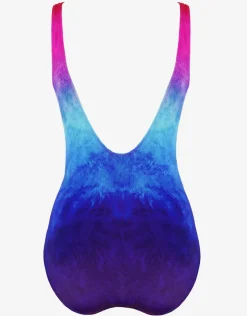 Luminous Water Swimsuit - Ocean Pink