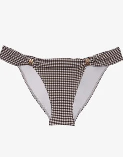 Lupita Bia Tube Bikini Pant - Black Check