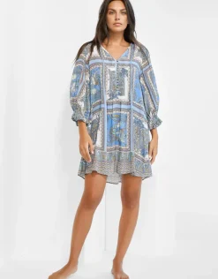 Majorelle Tunic - Oriental Horizon Blue