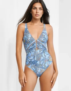 Majorelle Underwired Swimsuit - Oriental Horizon Blue