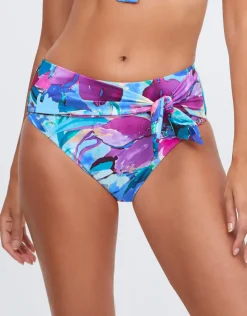 Malena Maxi Control Bikini Pant - Turquoise