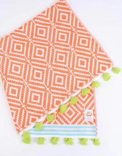 Marbella Nancy Towel - Orange