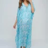 Marina Maxi Kaftan - Blue