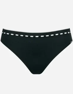 Marine Mindset Bikini Pant - Black and White