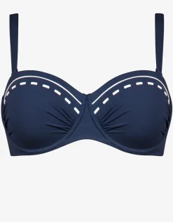 Marine Mindset Underwired Bikini Top - Skipper Blue