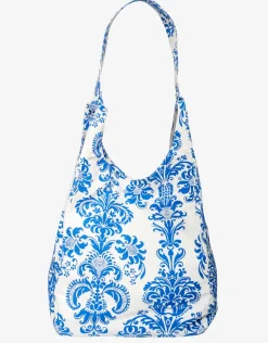 Maya Paisley Beach Bag - Multi Blue