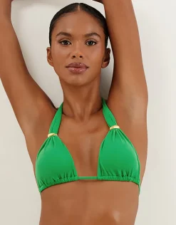 Meadow Bia Tube Bikini Top - Green