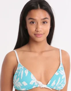 Meadview Cleo Tri Bikini Top - Turquoise
