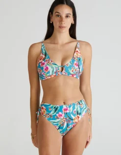 Melody Cara Bralette Bikini Top - Multi