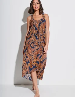 Memory Maxi Dress - Sunset Navy
