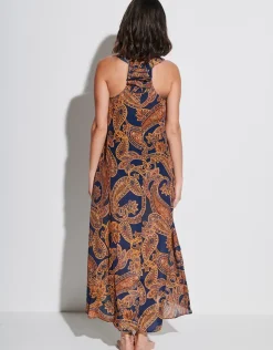 Memory Maxi Dress - Sunset Navy