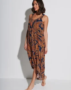 Memory Maxi Dress - Sunset Navy