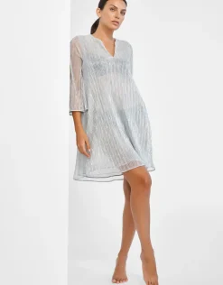 Metallic Tunic - Silver